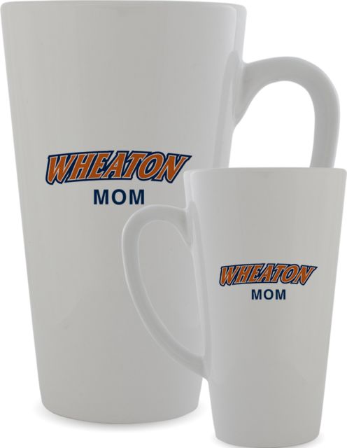 Wheaton College IL Full Color Latte Mug 17oz Mom - ONLINE ONLY