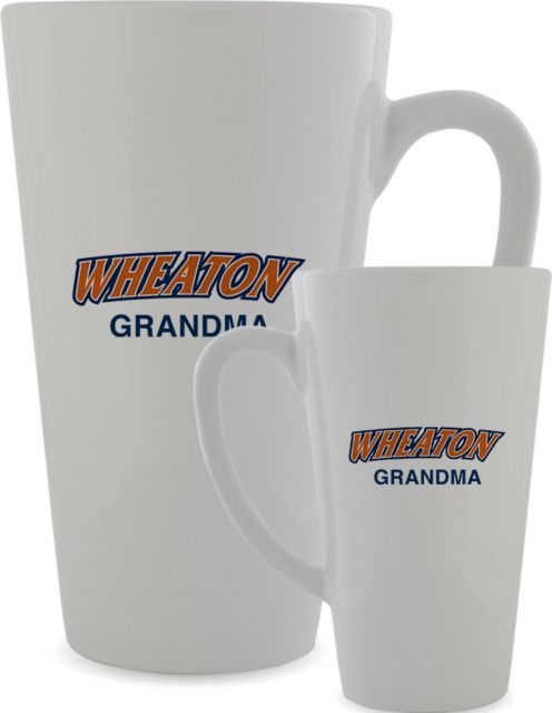Wheaton College IL Full Color Latte Mug 17oz Grandma - ONLINE ONLY