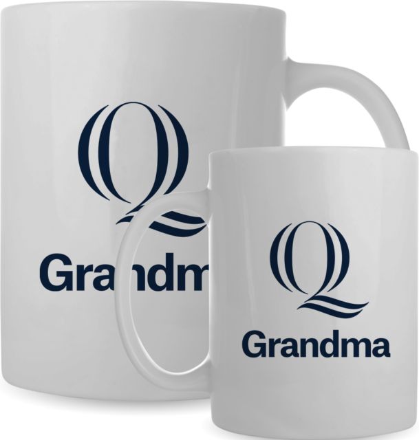 Quinnipiac Full Color Mug 15oz Grandma Q Logo - ONLINE ONLY