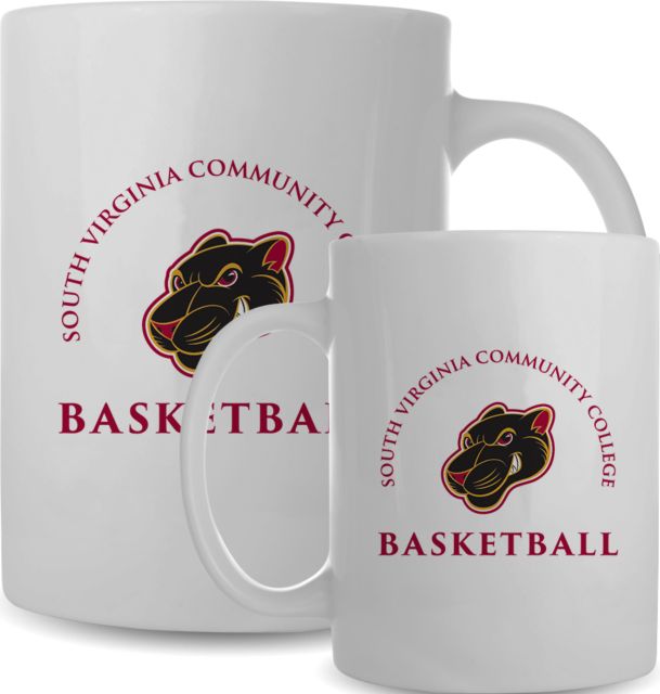 Virginia CC System Full Color Mug 15oz Basketball - Southside Virginia Community College - ONLINE ONLY