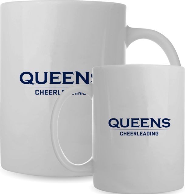 Queens U of Charlotte Full Color Mug 15oz Queens -  Cheerleading - ONLINE ONLY