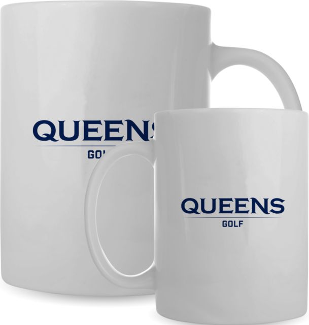 Queens U of Charlotte Full Color Mug 15oz Queens -  Golf - ONLINE ONLY