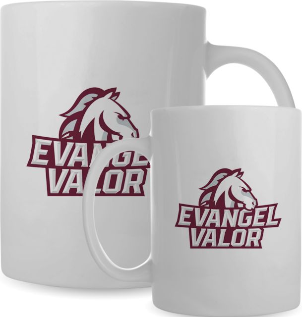 Evangel Full Color Mug 15oz Evangel Valor Horse Lockup - ONLINE ONLY