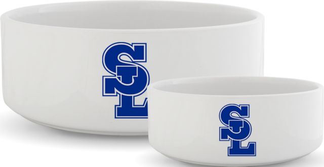 Salt Lake Community Ceramic Dog Bowl Primary Mark - ONLINE ONLY