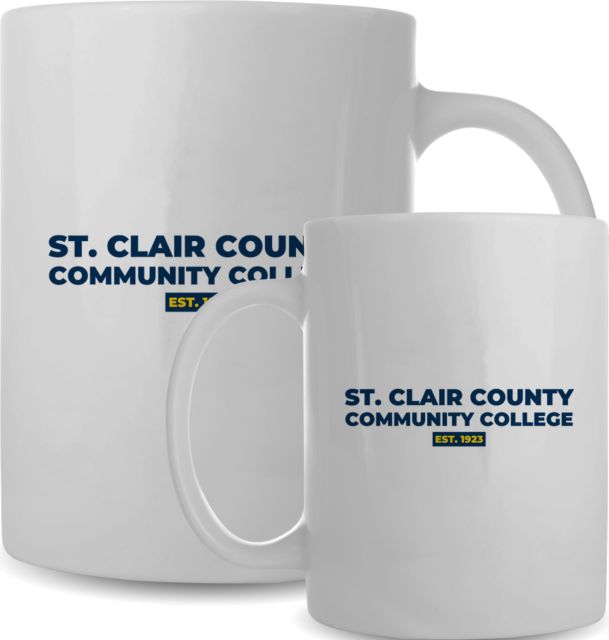 St. Clair Full Color Mug 15oz St Clair CC Est. Date - ONLINE ONLY