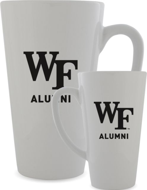 Wake Forest Full Color Latte Mug 17oz Alumni - ONLINE ONLY