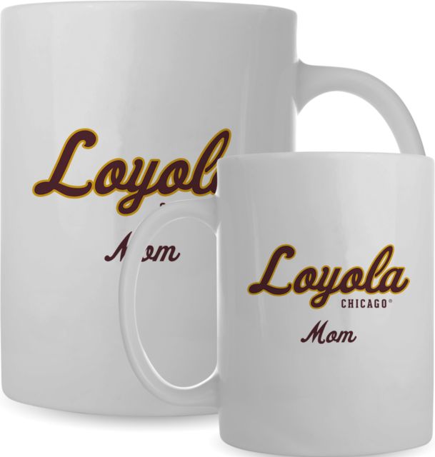 Loyola Chicago Mom Full Color Mug 15oz Mom - ONLINE ONLY