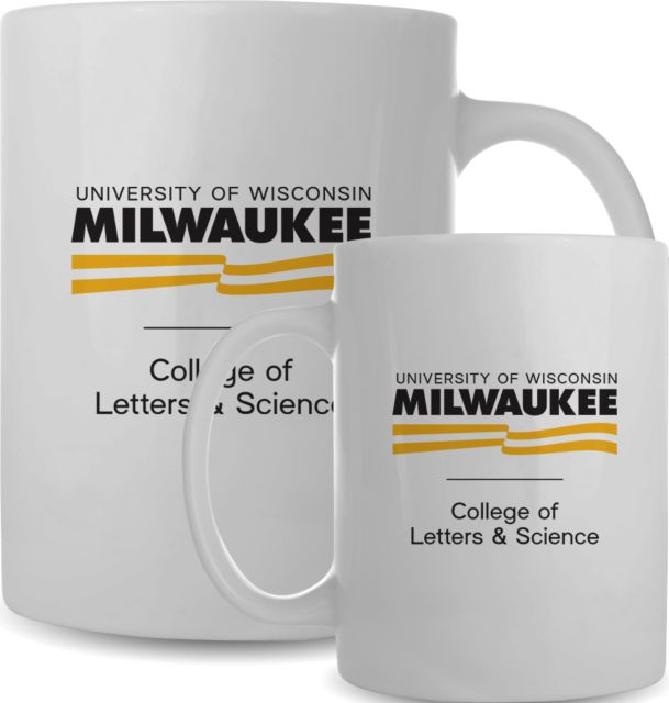 Wisconsin Milwaukee Full Color Mug 15oz UWM College of Letters and Science Condensed Mark - ONLINE ONLY