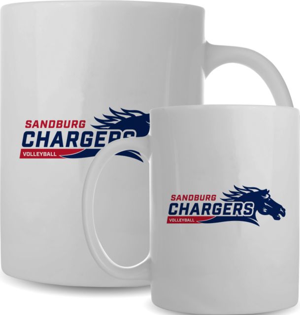 Carl Sandburg Full Color Mug 15oz Volleyball - Sandburg - ONLINE ONLY