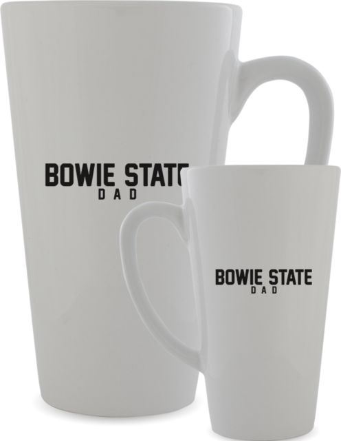 Bowie State Full Color Latte Mug 17oz Dad - ONLINE ONLY