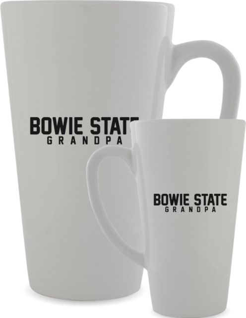 Bowie State Full Color Latte Mug 17oz Grandpa - ONLINE ONLY