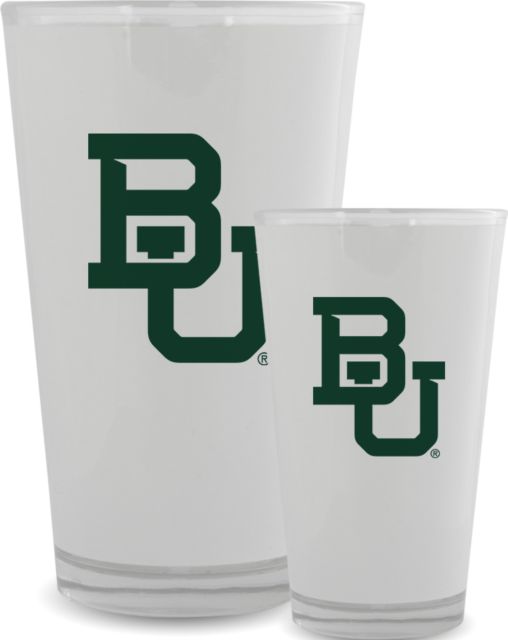 Baylor Full Color Glass 17oz Interlocking BU - ONLINE ONLY