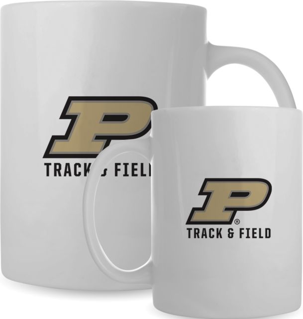 Purdue Full Color Mug 15oz Purdue P - Track and Field