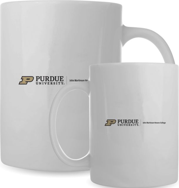 Purdue Full Color Mug 15oz Purdue - John Martinson Honors College Horizontal - ONLINE ONLY