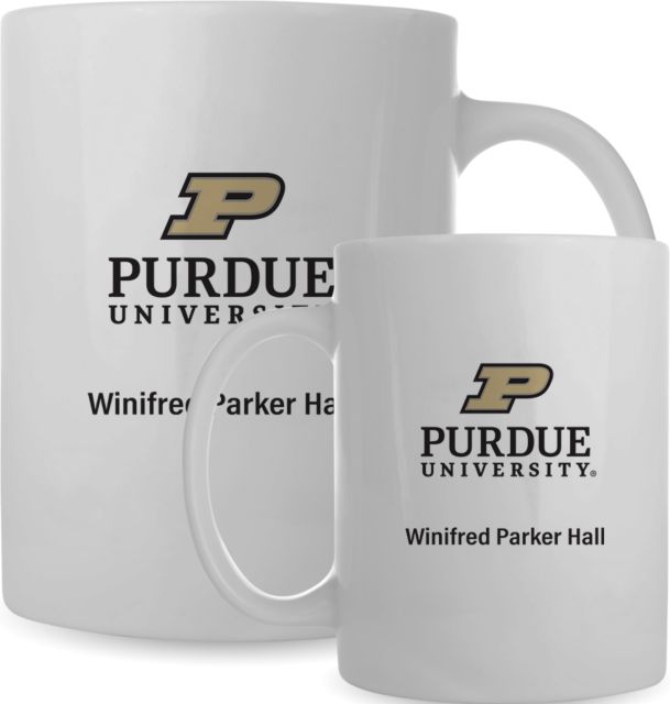 Purdue Full Color Mug 15oz Purdue - Winifred Parker Hall - ONLINE ONLY