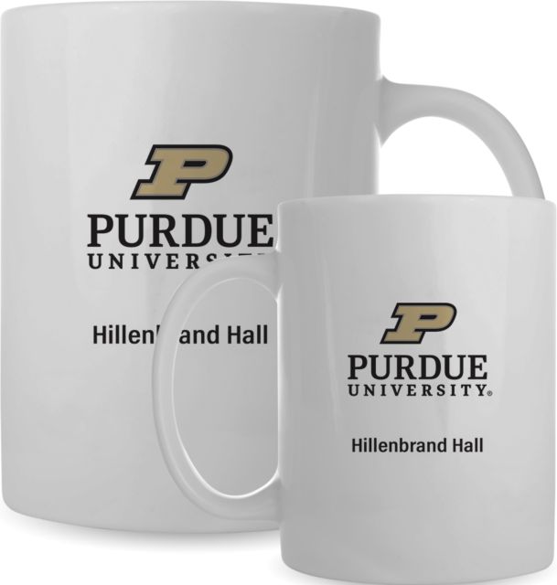 Purdue Full Color Mug 15oz Purdue - Hillenbrand Hall - ONLINE ONLY