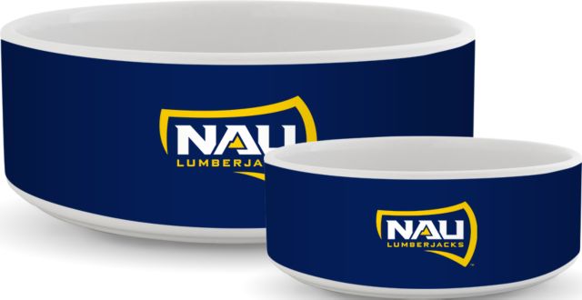 Northern Arizona Ceramic Dog Bowl NAU Lumberjacks - ONLINE ONLY