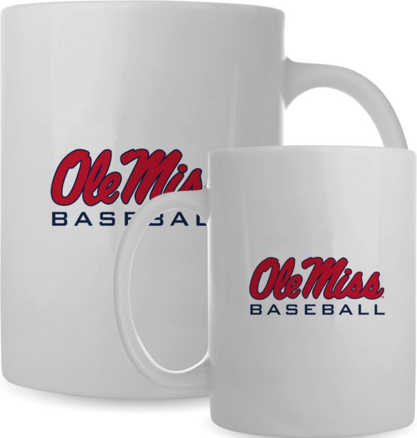 Ole Miss Full Color Mug 15oz Ole Miss Baseball - ONLINE ONLY