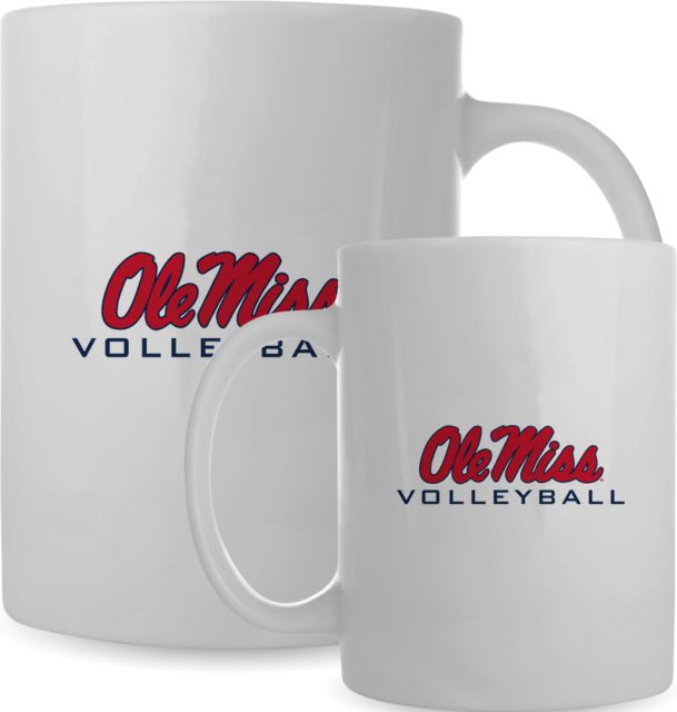 Ole Miss Full Color Mug 15oz Ole Miss Volleyball - ONLINE ONLY