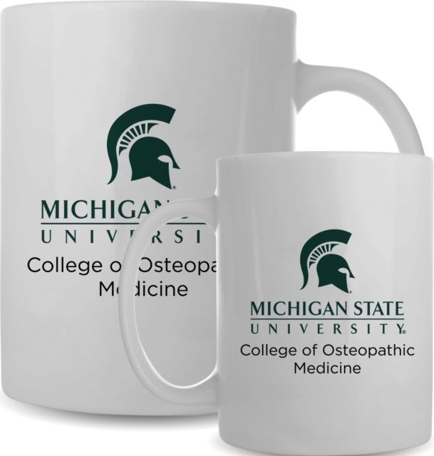 Michigan State Full Color Mug 15oz MSU College of Osteopathic Medicine - ONLINE ONLY