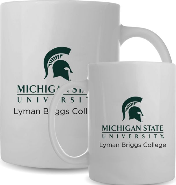 Michigan State Full Color Mug 15oz Lyman Briggs College - ONLINE ONLY