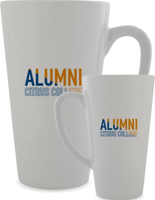 Citrus College Full Color Latte Mug 17oz Citrus College - Alumni Two Tone - ONLINE ONLY