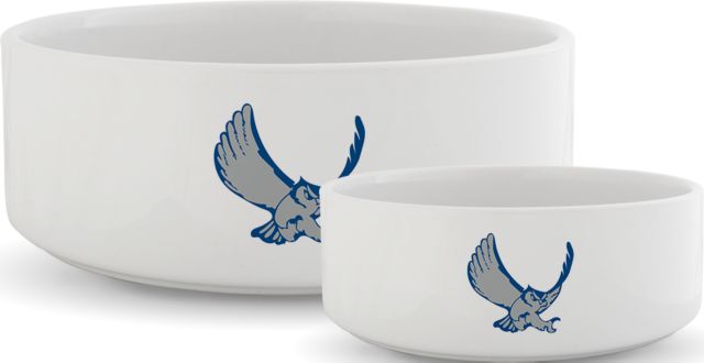 Citrus College Ceramic Dog Bowl Citrus College - Owl Mascot Decal - ONLINE ONLY