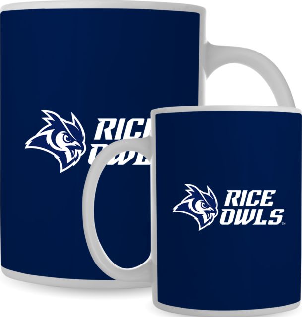 Rice Full Color Mug 15oz Rice Owls Stacked - ONLINE ONLY