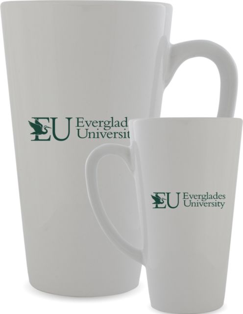 Everglades Univ Full Color Latte Mug 17oz Everglades University Primary - ONLINE ONLY