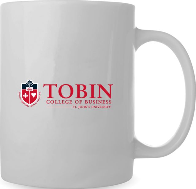 St. Johns Full Color Mug 15oz Tobin College of Business - St Johns University - ONLINE ONLY