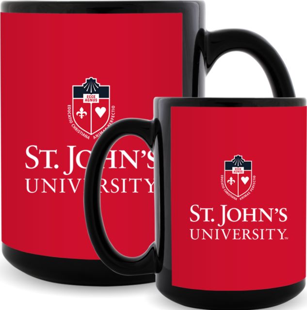 St. Johns Full Color Mug 15oz University Mark Stacked - ONLINE ONLY