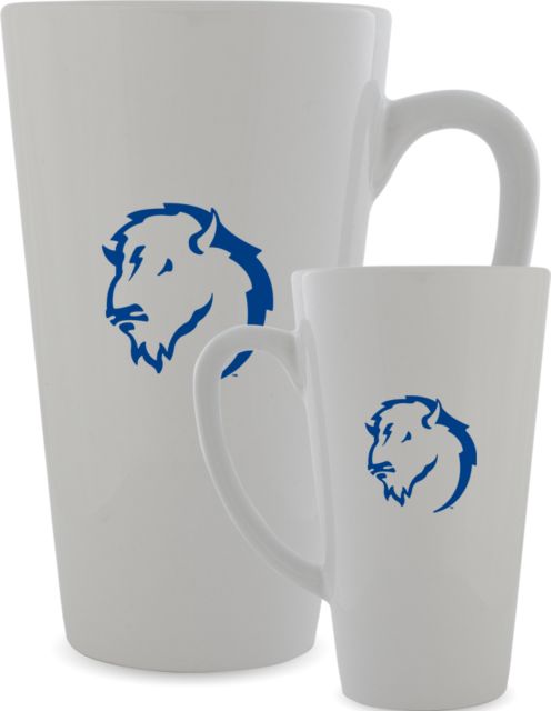 Southeastern Oklahoma State Full Color Latte Mug 17oz Bolt Mascot - ONLINE ONLY