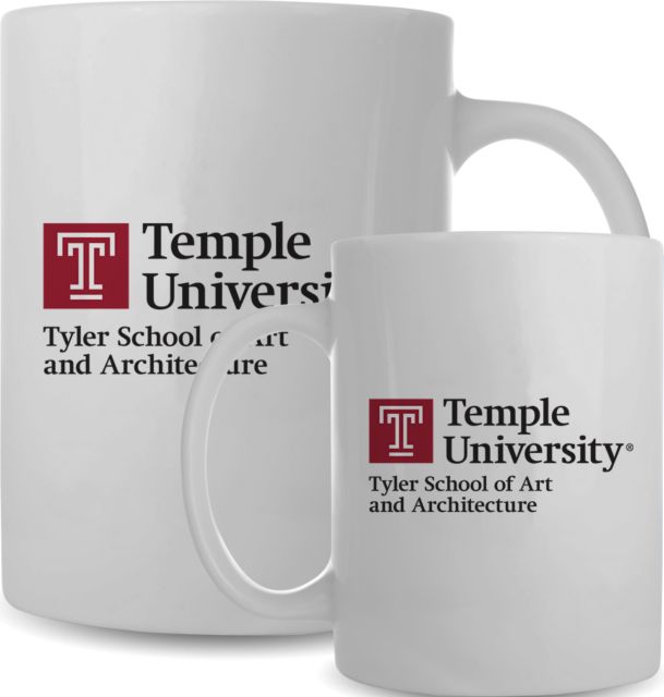 Temple Full Color Mug 15oz Tyler School of Art and Architecture - Temple University - ONLINE ONLY