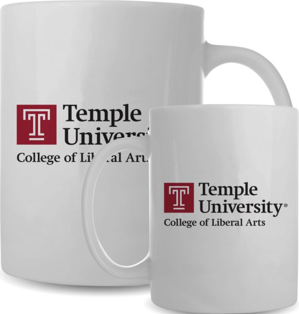 Temple Full Color Mug 15oz College of Liberal Arts - Temple University - ONLINE ONLY