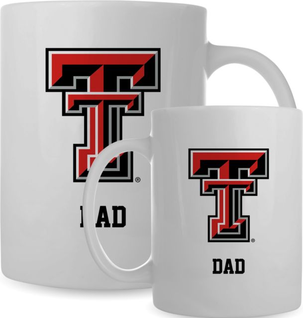 Texas Tech Full Color Mug 15oz Texas Tech Dad - ONLINE ONLY