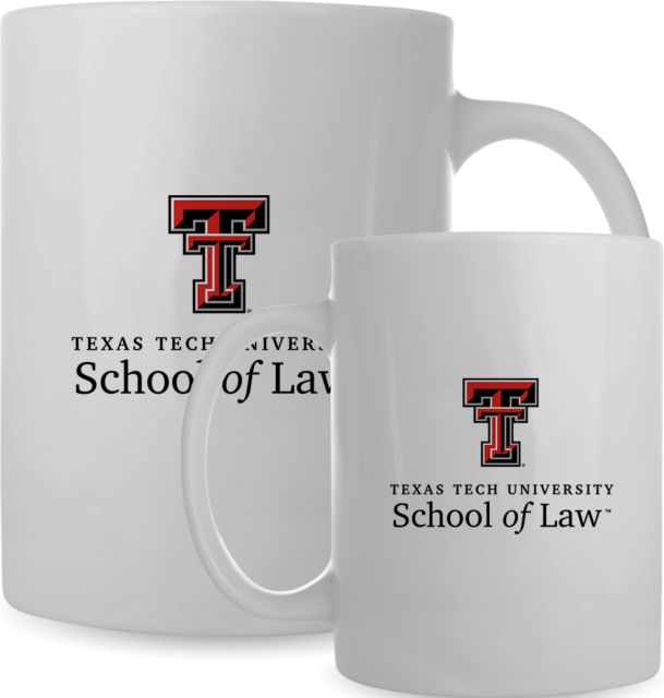 Texas Tech Full Color Mug 15oz Texas Tech University School of Law Stacked - ONLINE ONLY