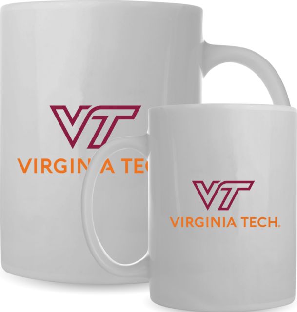 Virginia Tech Full Color Mug 15oz Primary Institutional Mark - ONLINE ONLY