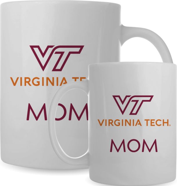 Virginia Tech Mom Full Color Mug 15oz Mom - ONLINE ONLY