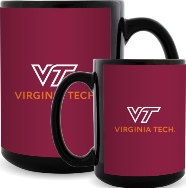 Virginia Tech Full Color Mug 15oz Primary Institutional Mark - ONLINE ONLY