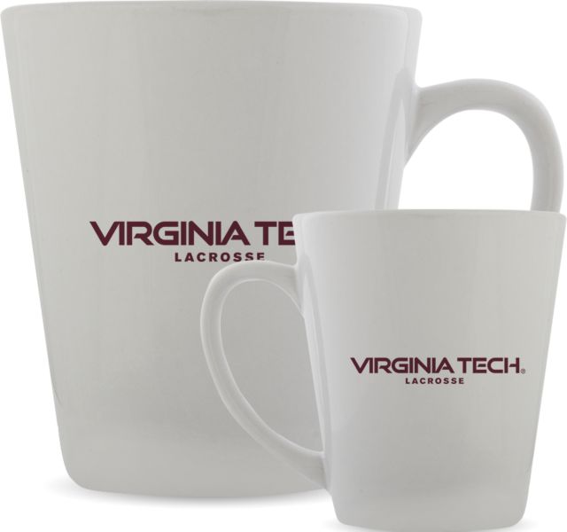 Virginia Tech Full Color Latte Mug 12oz VT Lacrosse - ONLINE ONLY
