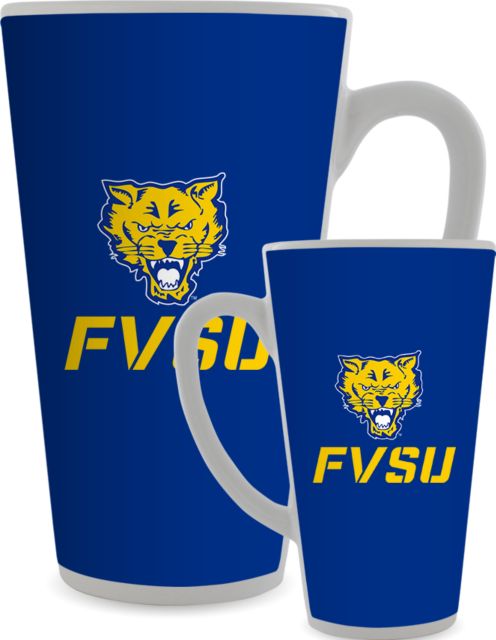 Fort Valley State Full Color Latte Mug 17oz Primary Mark - ONLINE ONLY
