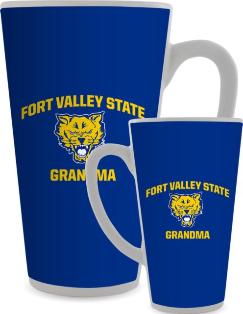Fort Valley State Full Color Latte Mug 17oz Grandma - ONLINE ONLY