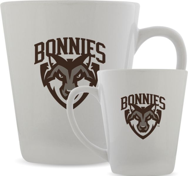 St Bonaventure Full Color Latte Mug 17oz St Bonaventure Primary Mascot Mark - ONLINE ONLY