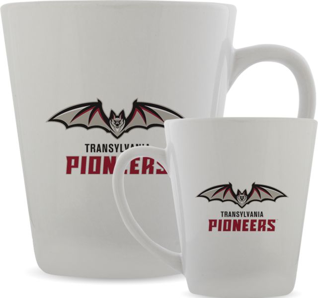Transylvania Full Color Latte Mug 12oz Transylvania Pioneers - Mascot - ONLINE ONLY