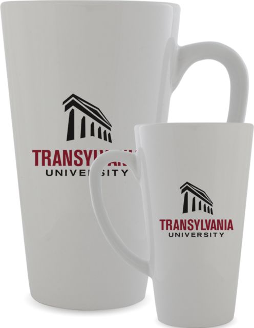 Transylvania Full Color Latte Mug 17oz Primary Institutional Mark - ONLINE ONLY
