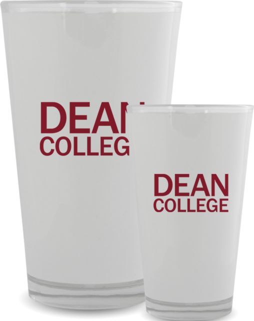 Dean College Full Color Glass 17oz Primary Mark - ONLINE ONLY