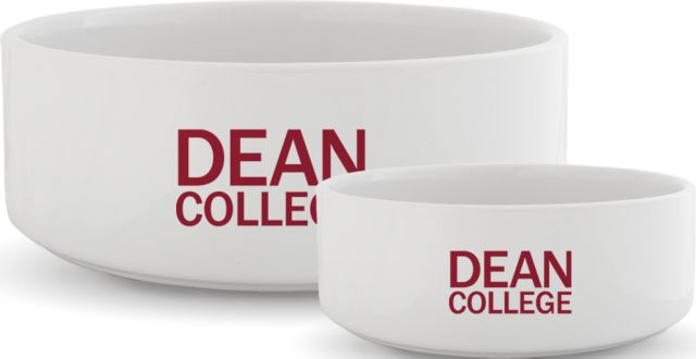 Dean College Ceramic Dog Bowl Primary Mark - ONLINE ONLY
