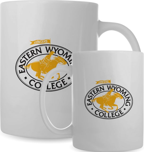 Eastern Wyoming Full Color Mug 15oz Eastern Wyoming College Lancers Primary Mark - ONLINE ONLY