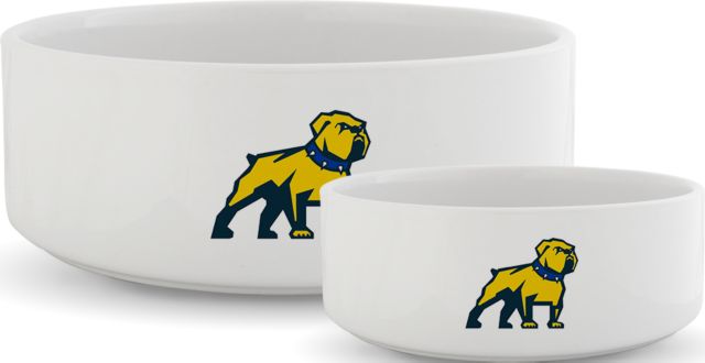 Allan Hancock Ceramic Dog Bowl Allan Hancock College Bulldogs Primary Athletic Mark - ONLINE ONLY