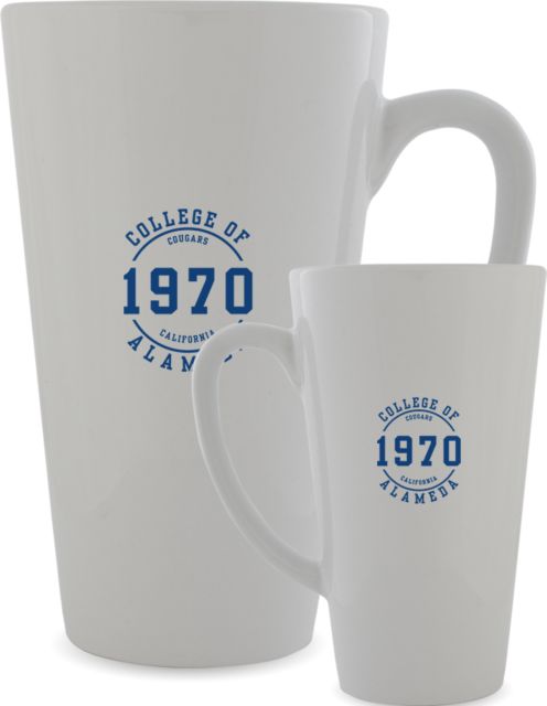 Alameda Full Color Latte Mug 12oz College of Alameda Primary Mark - ONLINE ONLY